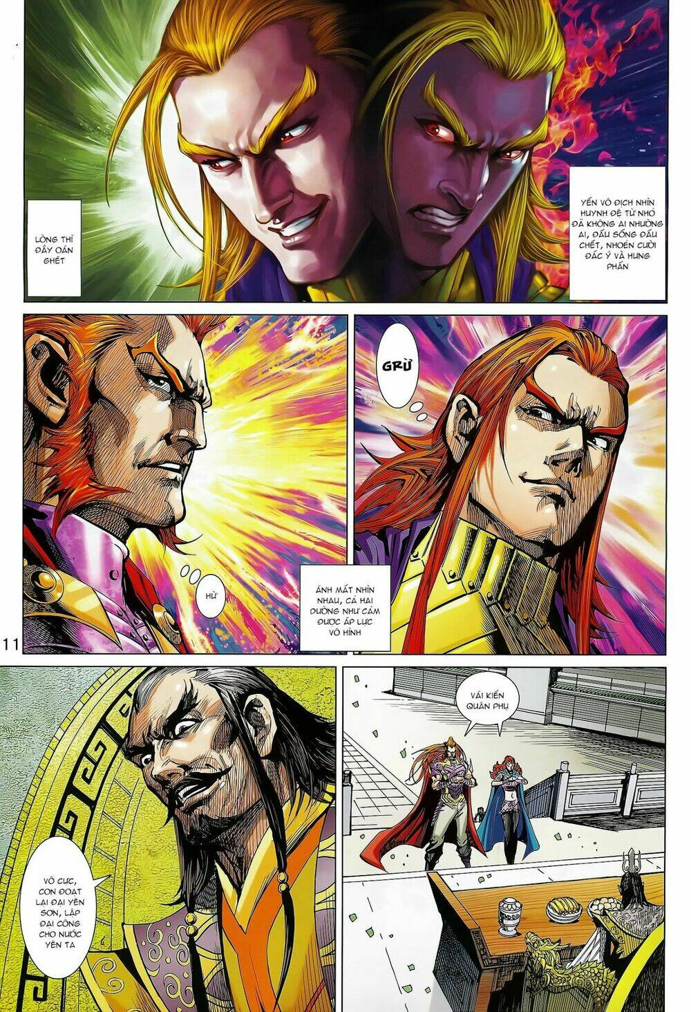 xuân thu mãnh sĩ chapter 11.1 11