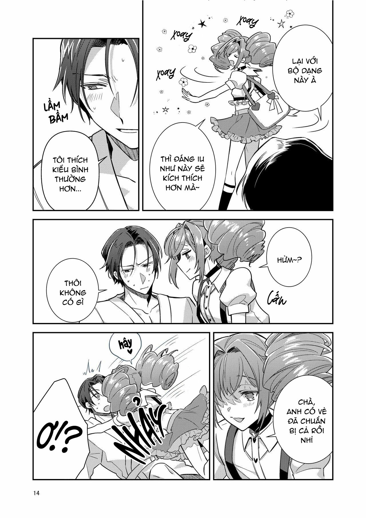 tất cả những cậu idol xinh gái kia đều lập kế hoạch “lật kèo” chapter 1 14