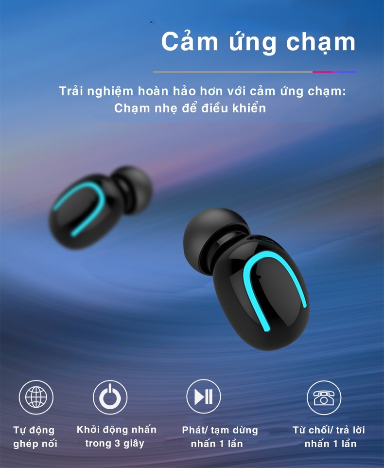 Tai nghe Bluetooth 5.0 Digital T1