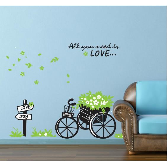 COMBO 2 TẤM DECAL TRANG TRÍ TƯỜNG TỰ CHỌN