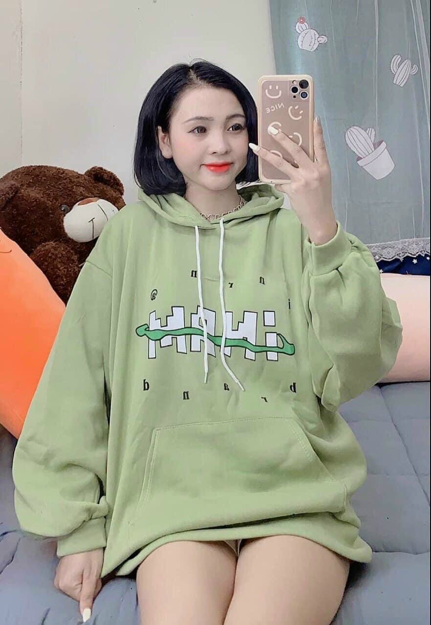 O KHOÁC HOODIE IN HÌNH KHỦNG LONG BẮN TIM SIÊU DỄ THƯƠNG - ÁO HOODIE NAM NỮ DÁNG RỘNG CHẤT NỈ BÔNG, Áo Hoodie Sweater NAM NỮ In Họa Tiết Khủng Long Siêu Cute Vải Nỉ Ngoại Cực Chất