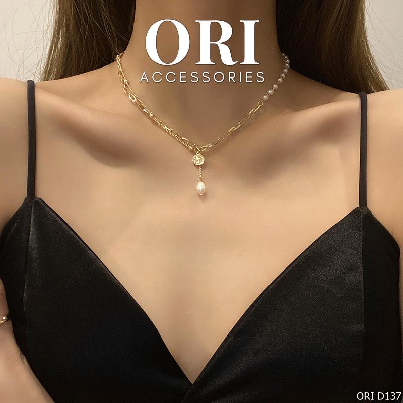 Dây chuyền Choker nữ Calliope thời trang độc đáo ORI ACCESSORIES D137