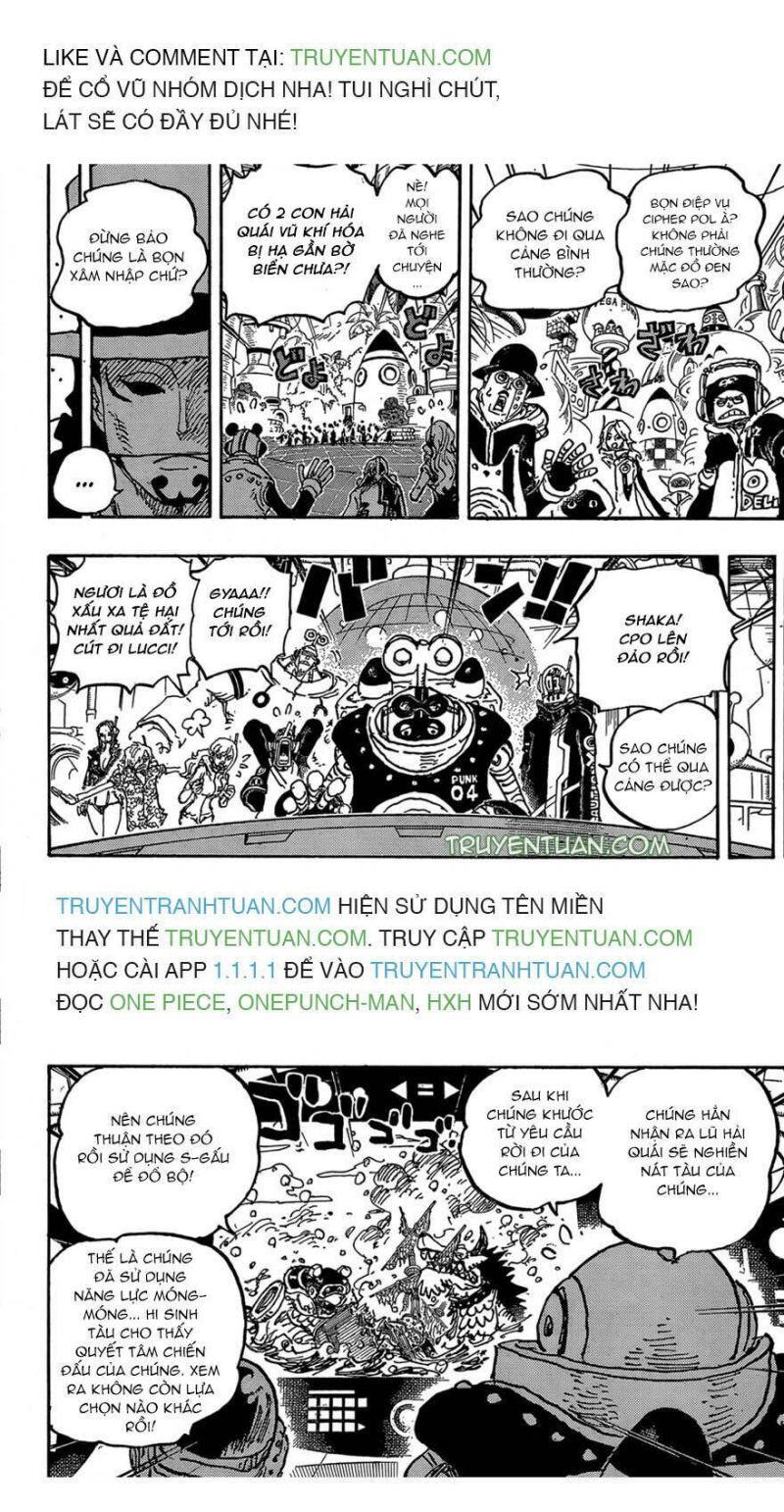 đảo hải tặc - one piece chapter 1068 11