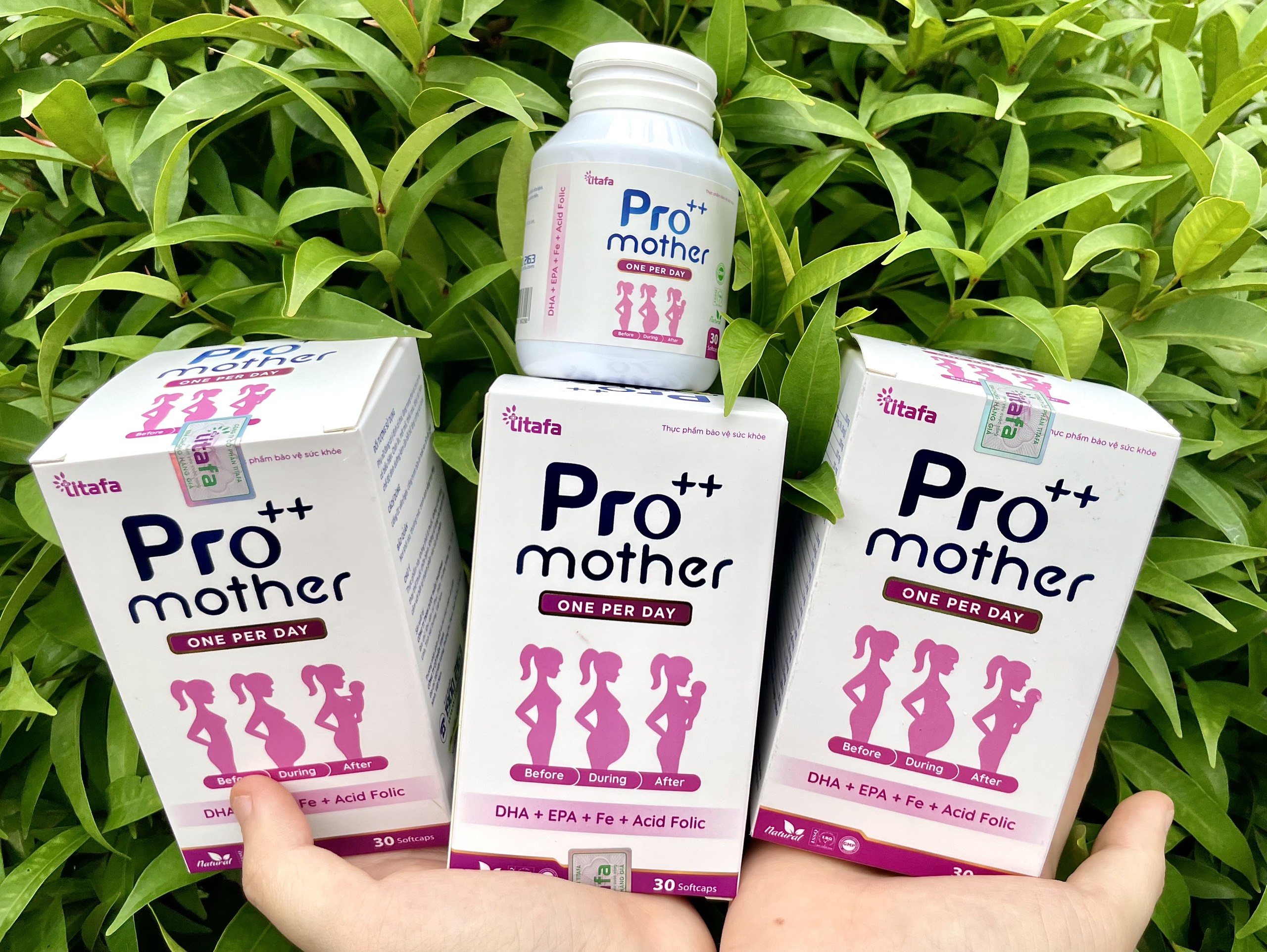 Viên uống bổ bầu PRO++MOTHER - Bổ sung vitamin và khoáng chất cho phụ nữ trước, trong và sau mang thai