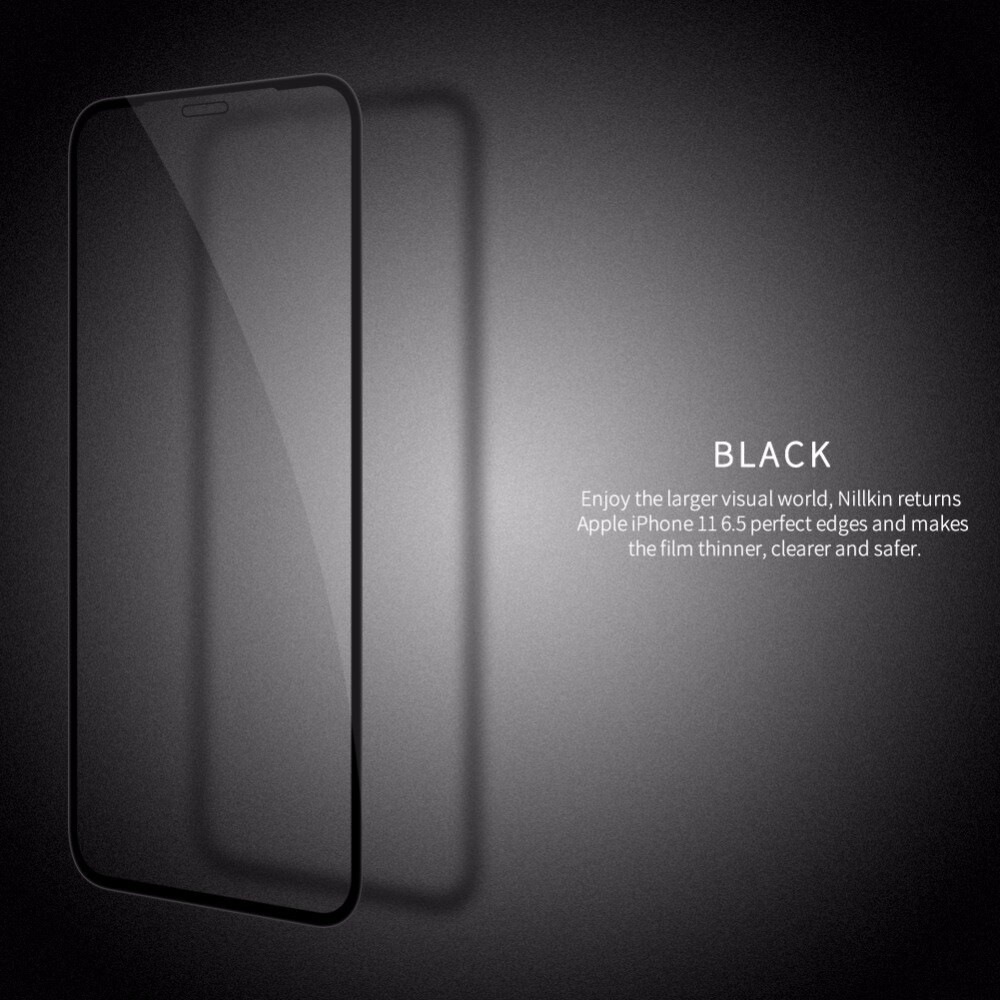 Miếng dán cường lực 3D full màn hình cho iPhone Xs Max / iPhone 11 Pro Max hiệu Nillkin Amazing CP+ Pro - Hàng chính hãng