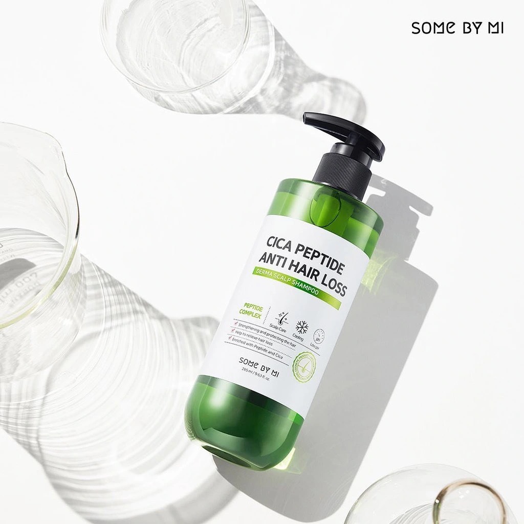 Dầu Gội Some By Mi Cica Peptide Anti Hair Loss Derma Scalp Shampoo 285ml