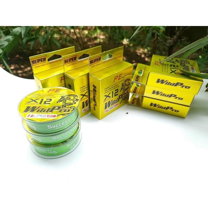Dù PE Lure X12 Wild Pro 150 mét