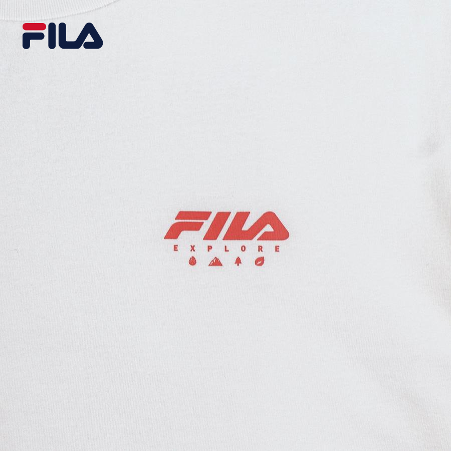 Áo thun tay ngắn thời trang unisex Fila FS2RSD2792X