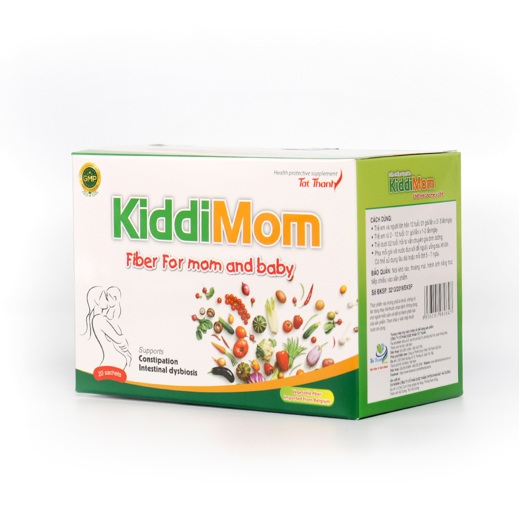 TPBVSK Cốm Chất xơ tự nhiên KiddiMom