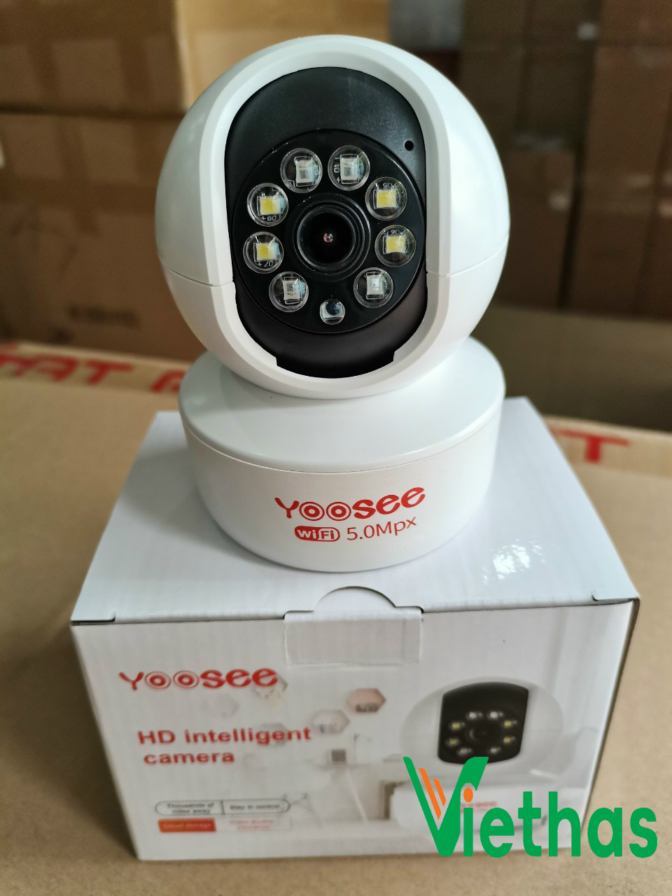 Camera Giám Sát IP Yoosee YS-2031 6.0MP, Không Râu Xoay 350 độ, Full HD 1080P Xem Đêm Có Màu – Hàng Chính Hãng