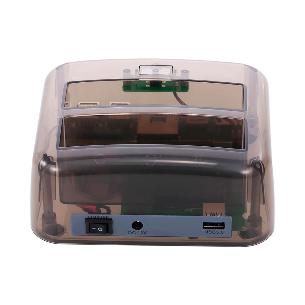 Đế cắm ổ cứng Cổng USB 3.0 đến 2.5 / 3.5 inch IDE & SATA Tốc độ nhanh Dual Bay HDD SSD
