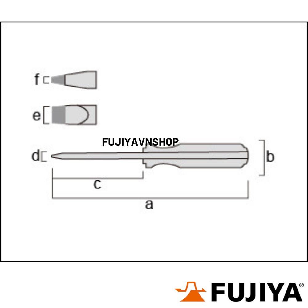 Tuốc nơ vít đóng Fujiya FTSD-8-300-S