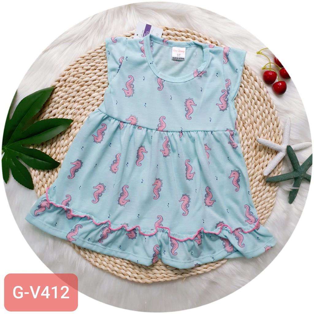 Đầm tay cánh tiên bé gái