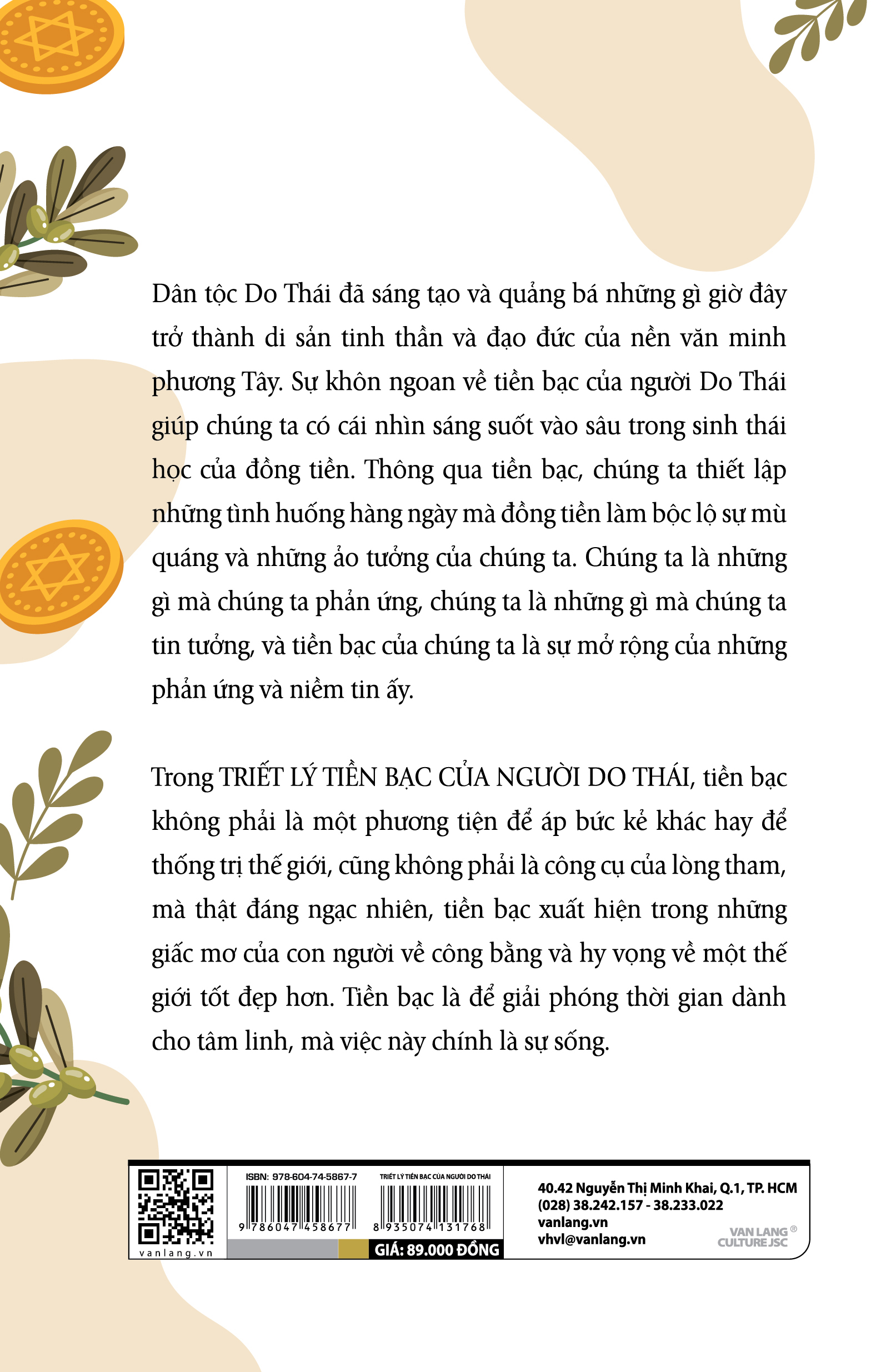 Triết Lý Tiền Bạc Của Người Do Thái (Tái Bản) - Vanlangbooks