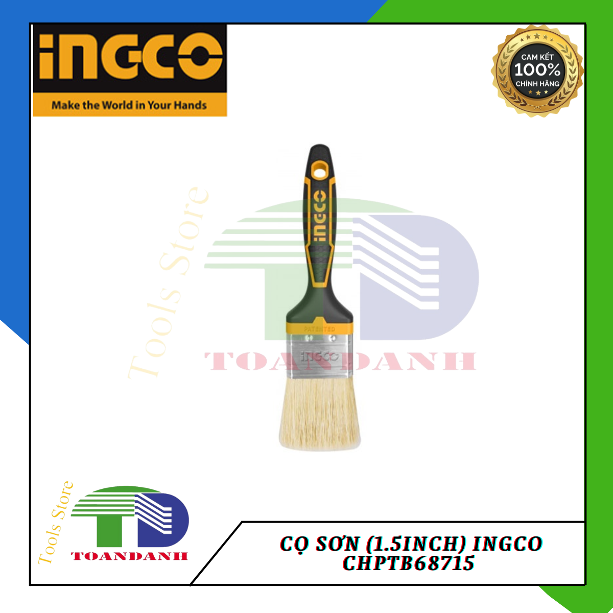 Cọ sơn  Ingco CHPTB68715