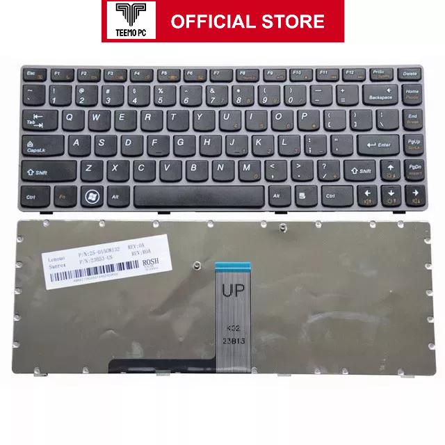 Hình ảnh Bàn Phím Tương Thích Cho Laptop Lenovo Ideapad Z370 Z475 - Hàng Nhập Khẩu New Seal TEEMO PC KEY519