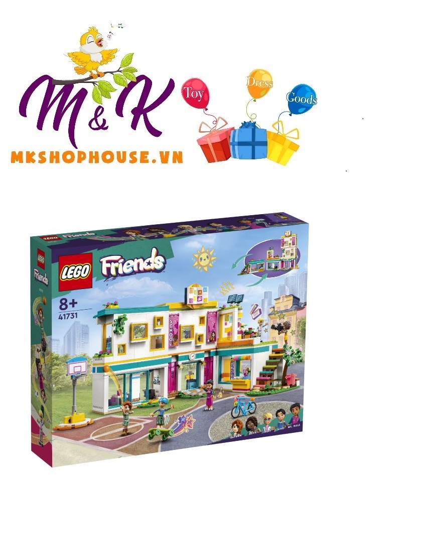 LEGO Friends 41731 Trường Học Quốc Tế Thành Phố HeartLake (985 Chi Tiết)