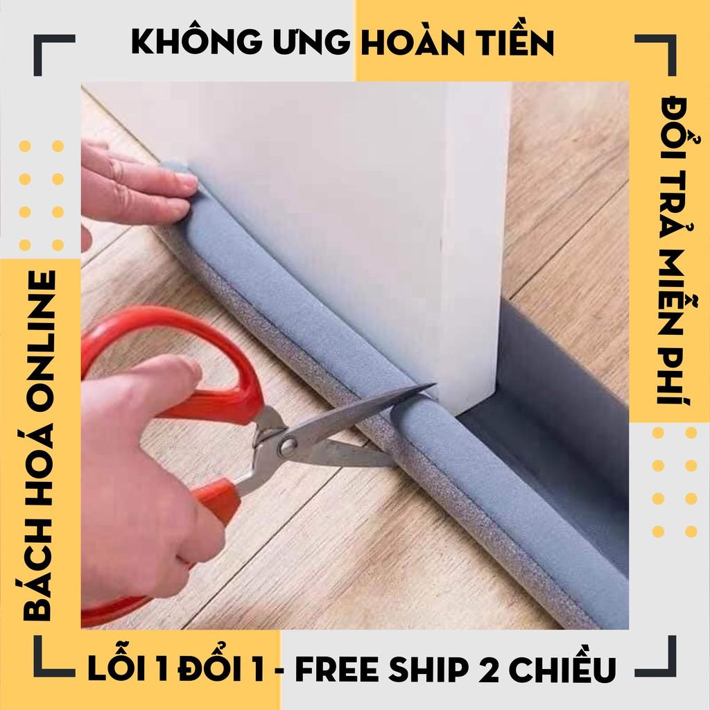 Nẹp xốp chắn khe cửa chống ồn, ngăn côn trùng, bụi bẩn, tránh kẹt chân tay trẻ nhỏ