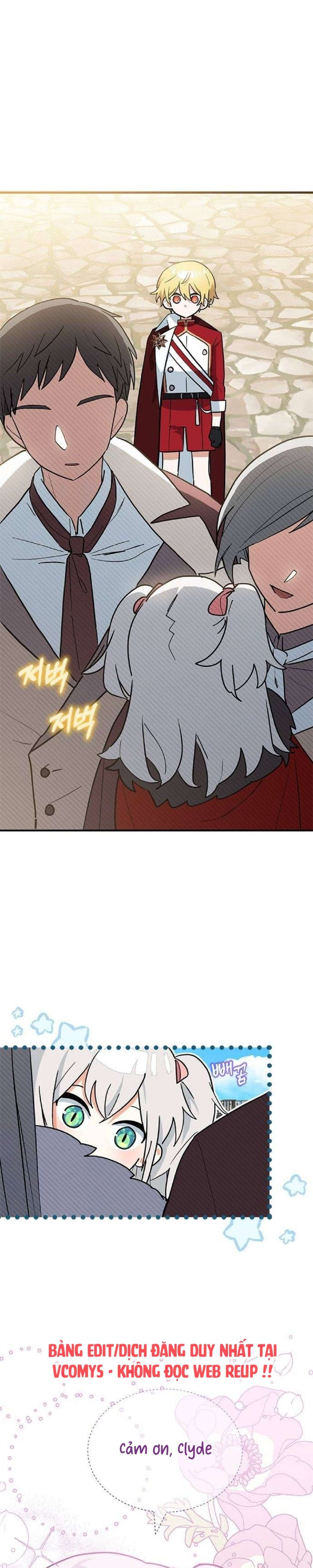 mèo con được gia tộc sói nhận nuôi? chapter 33 14