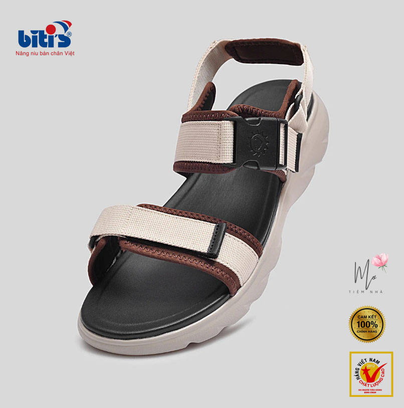 Sandal Biti's Helio Teen Nam Màu Nâu BEB005000NAU (size 38-43)
