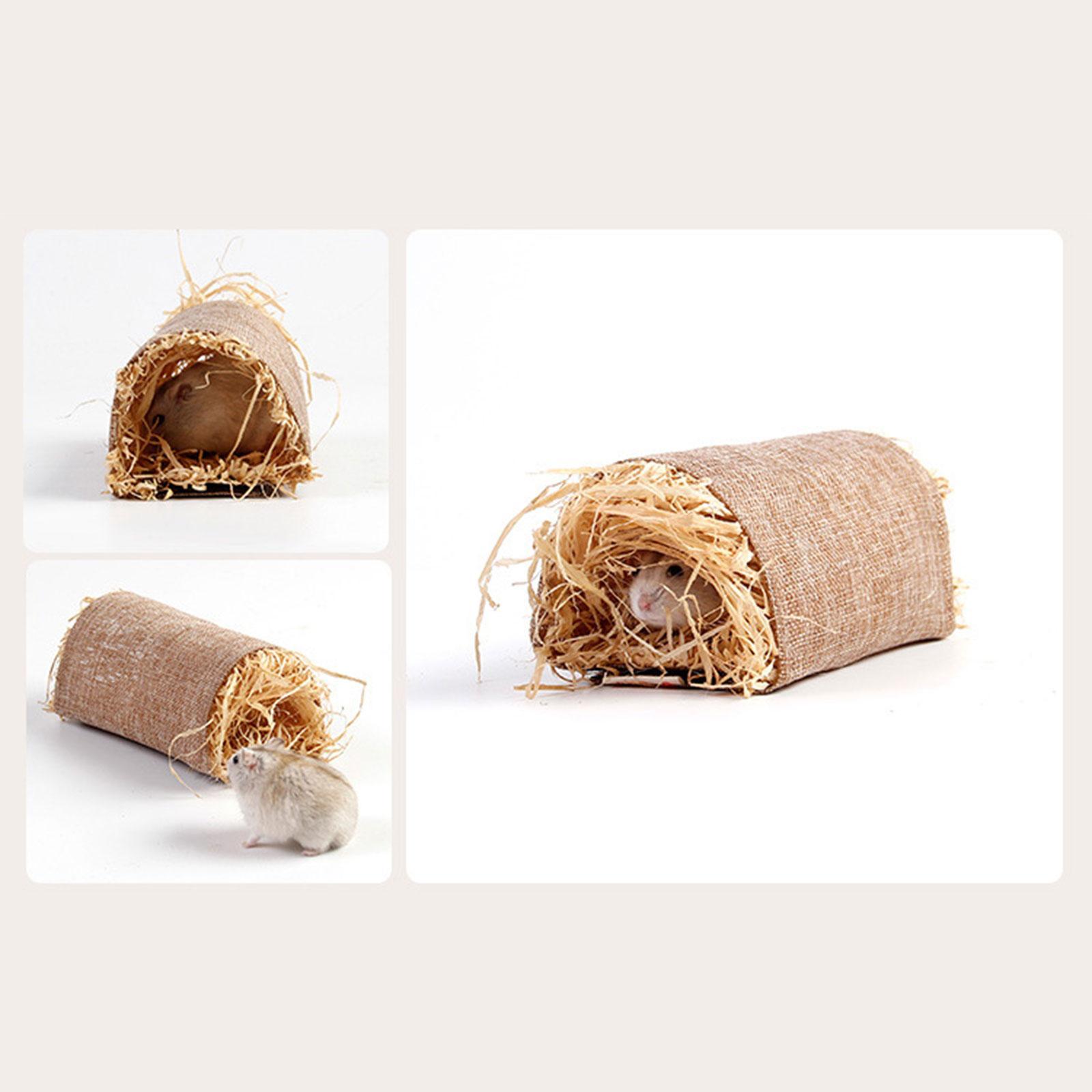 Interactive Rabbit Hideaway Toy Pet Cat Hamster Tunnel Breathable for Rats M