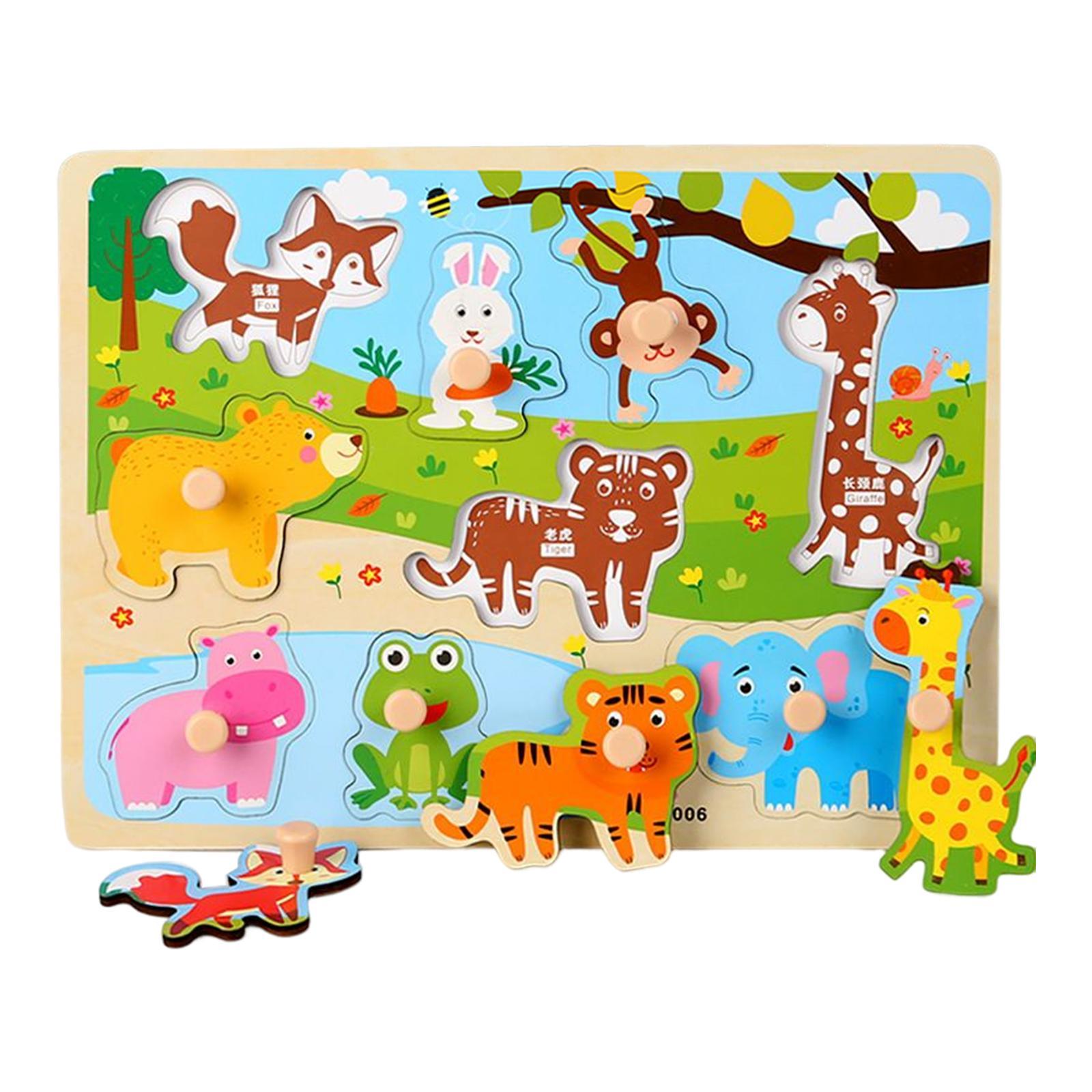 Jigsaw Puzzle Sorting Basic Skills for Boys and Girls Children New Year Gift