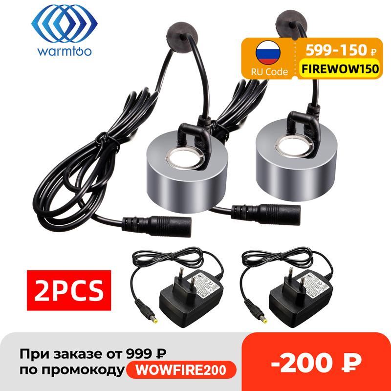 2 Chiếc 45Mm 24V Siêu Âm Thanh Máy Phun Sương Tạo Độ Ẩm Phích Cắm EU Mini Phun Sương Tạo Không Khí Phun Sương Tạo Ẩm Hình Ếch Con Vòi Phun Nước Ao Atomizer máy Xông Khí Dung Atomizer Đầu