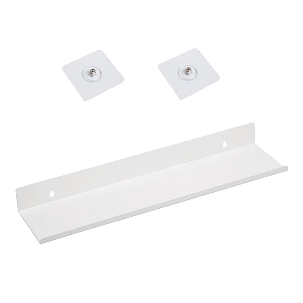2x Floating Wall Ledge Shelf, Wall Mounted Nursery Kids Bookshelf, Storage Rack,