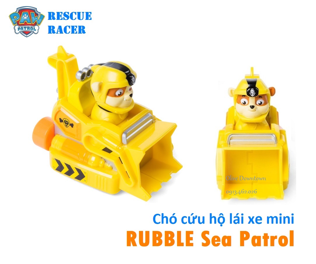 Các mẫu Chó cứu hộ lái xe mini phim hoạt hình Những chú chó cứu hộ