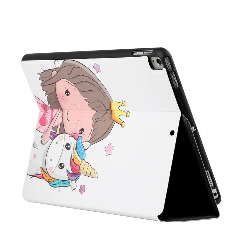 Ốp lưng da nắp gập in hình cho Lenovo Tab M10 TB-X605FC TB-X605LC