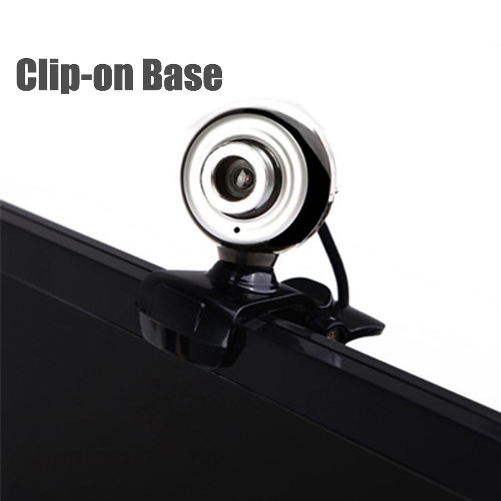 Máy ảnh Web độ nét cao 480P USB 2.0 với Micrô Clip-on Base 30FPS Không cần điều khiển cho máy tính xách tay