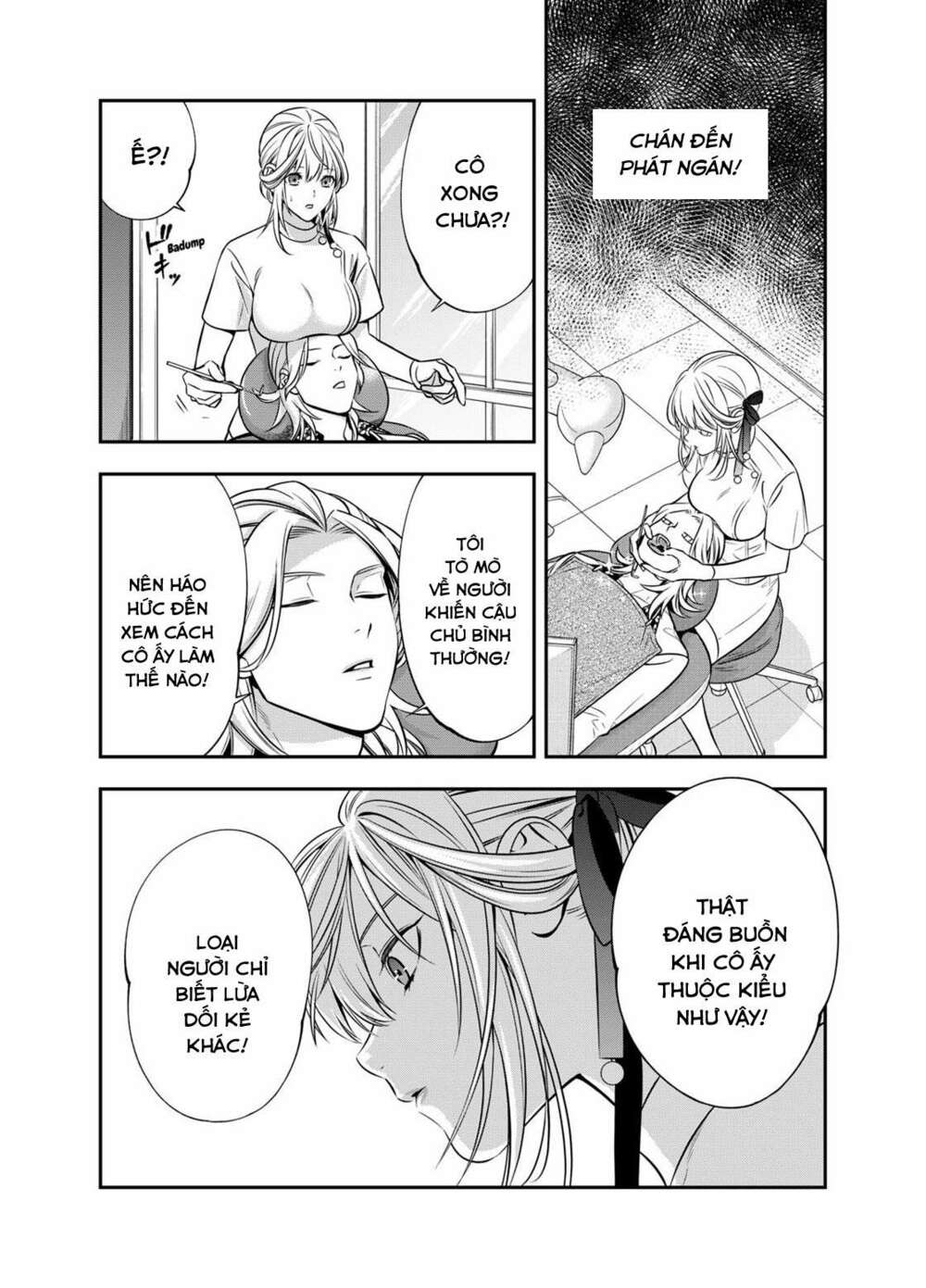 excuse me dentist, its touching me! chapter 4 12