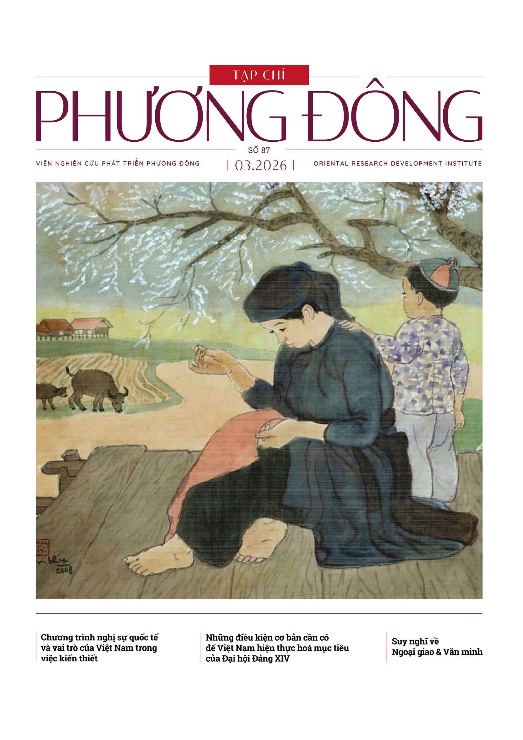 (Số 87) TẠP CHÍ PHƯƠNG ĐÔNG 03/2026 – Nhiều tác giả – Viện Nghiên cứu Phát triển Phương Đông