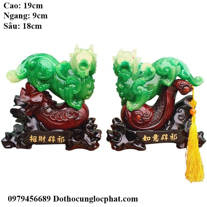 CẶP TƯỢNG TỲ HƯU CAO 19CM