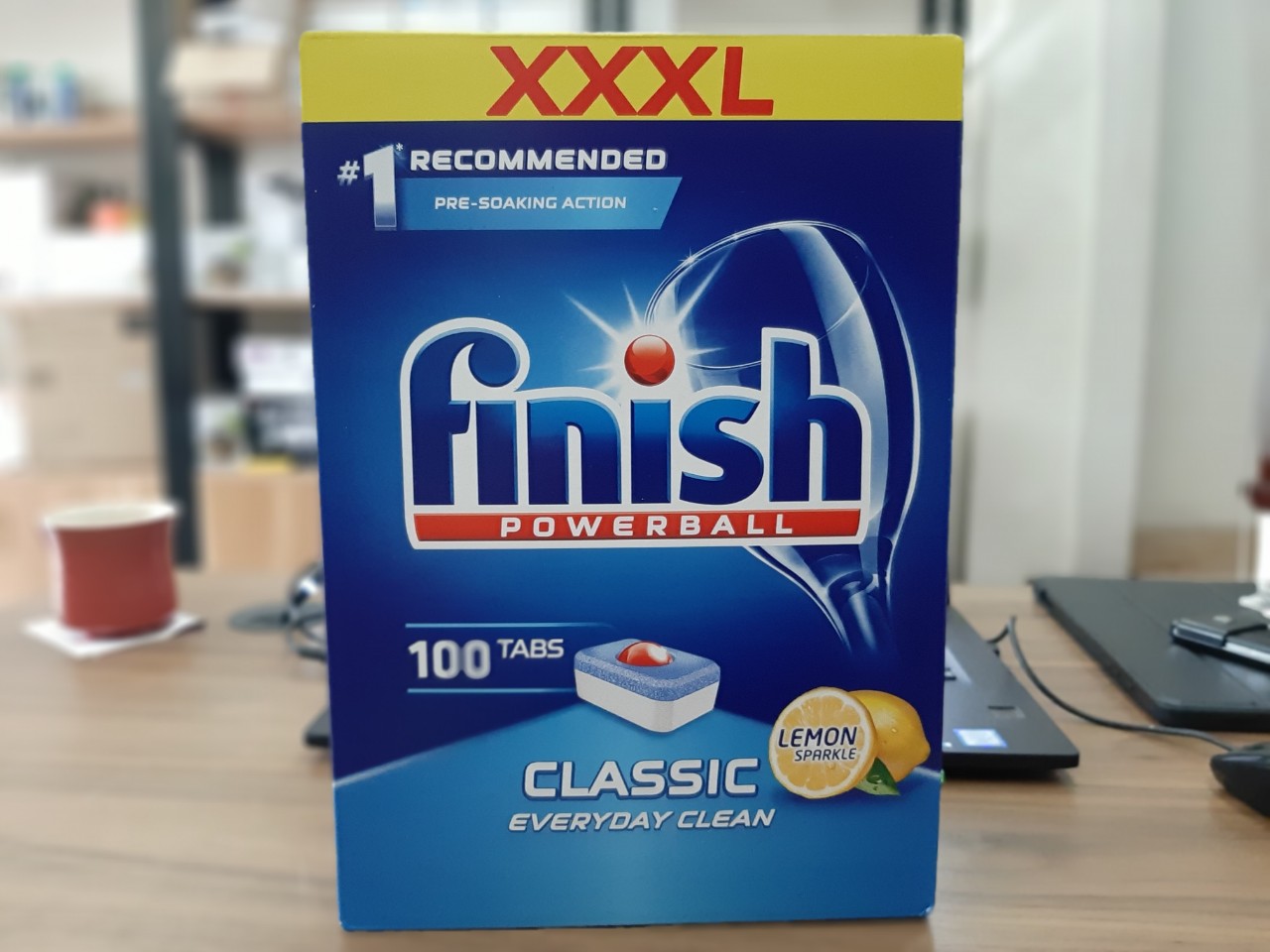 Viên rửa bát tổng hợp FINISH 100 viên hương chanh