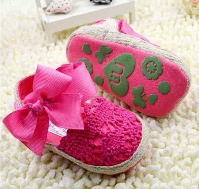 Xăng đan tập đi đế mềm sơ sinh