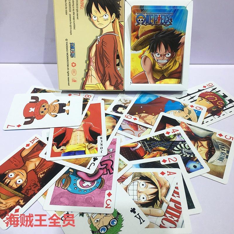 Bộ bài tú lơ khơ One Piece Zoro 54 ảnh khác nhau in hình anime manga