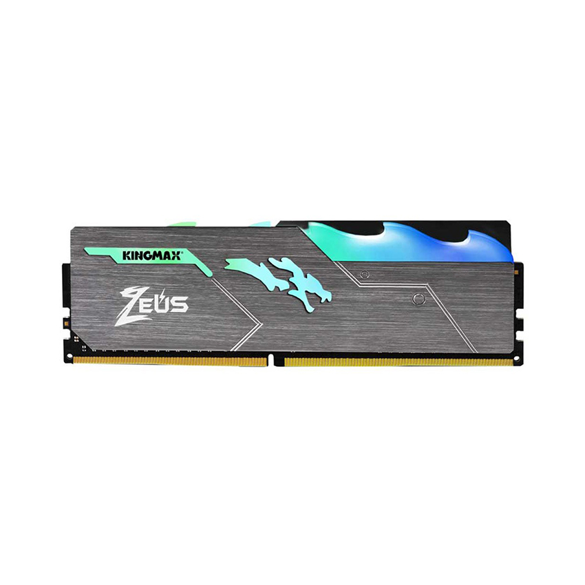 Bộ nhớ ram pc Kingmax Zeus Dragon RGB 16GB (1x16GB) DDR4 3600MHz - Hàng Chính Hãng