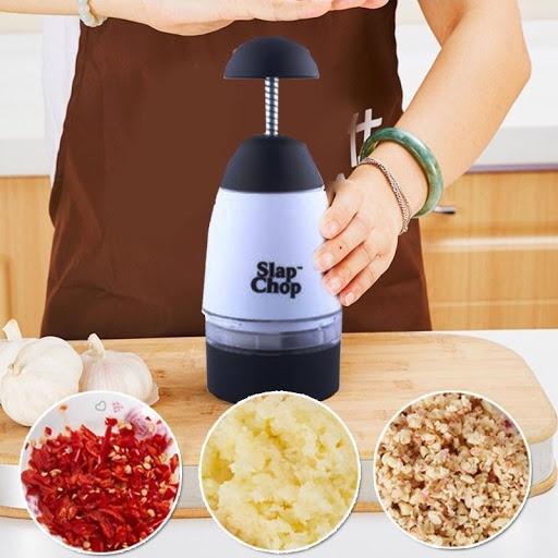 DỤNG CỤ CẮT THÁI RAU CỦ BĂM HÀNH , TỎI ,ỚT SIÊU NHANH LƯỠI DAO BẰNG THÉP CHUYÊN DỤNG THIẾT KẾ TINH TẾ, TIẾT KIỆM THỜI GI