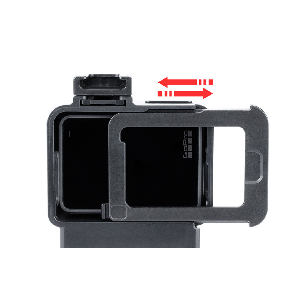 Phụ Kiện Quay Phim | Thiết bị hỗ trợ quay phim GoPro Mount, Tích hợp cho các dòng Gopro 5,6,7, Thiết Kế Chân Đế Ẩn, Làm Từ Nhựa ABS Nên Độ Bền Rất Cao, Tương Thích Hầu Hết Các Dòng Tripod, Monopod, Gậy selfie - Hàng Chính Hãng