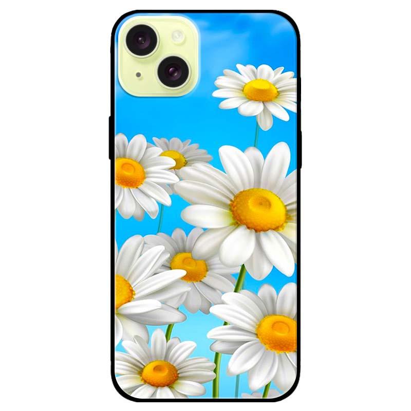 Ốp lưng dành cho Iphone 15 - Iphone 15 Plus - Iphone 15 Pro - Iphone 15 Pro Max - Hoa Trắng Trời Xanh - Hàng Chính Hãng