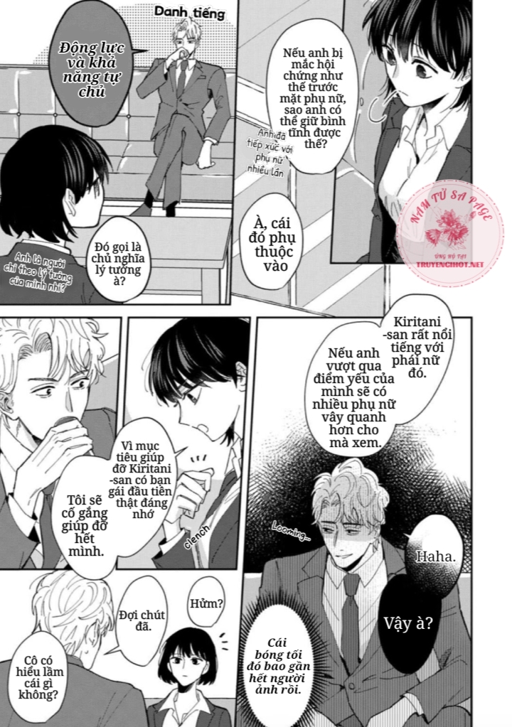 tôi không thể chỉ biết yêu thôi - cấp trên hay soi mói và cấp dưới nghiện mùi chapter 3 9