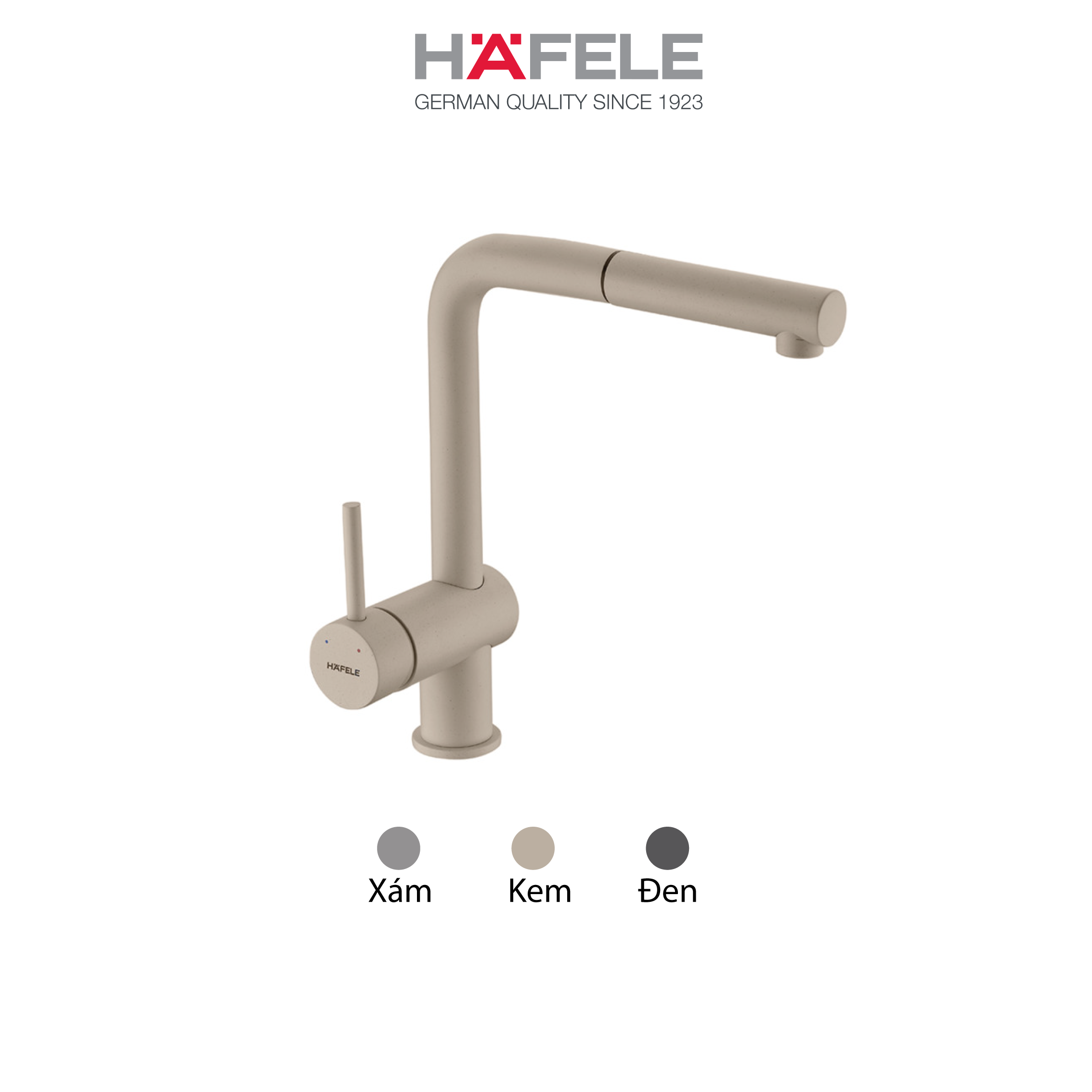 [New] Vòi chìm, Vòi Granite, tay gạt đơn HT21-GH1P250 - Hàng Chính Hãng