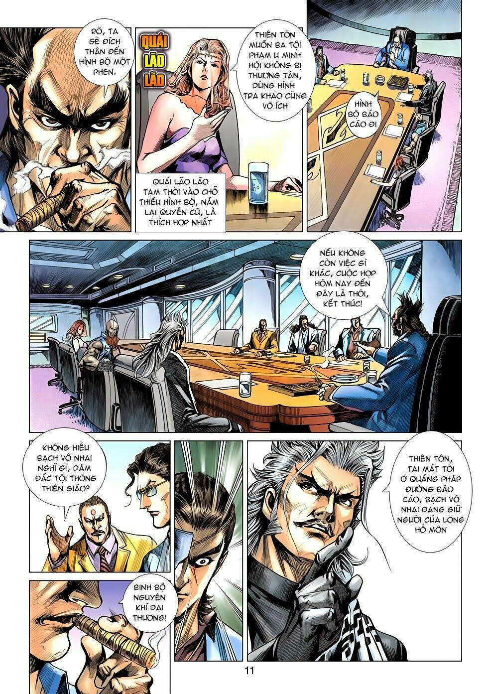 tân tác long hổ môn chapter 582 11