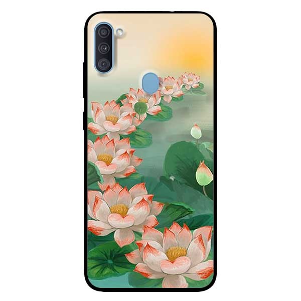 Ốp lưng dành cho Samsung Galaxy A11 mẫu Bảy Đóa Sen