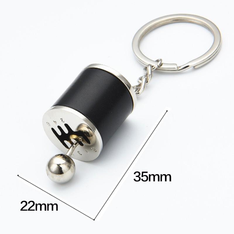 MỚI Móc khóa hình hộp số xe hơi màu đen làm quà tặng cho nam
