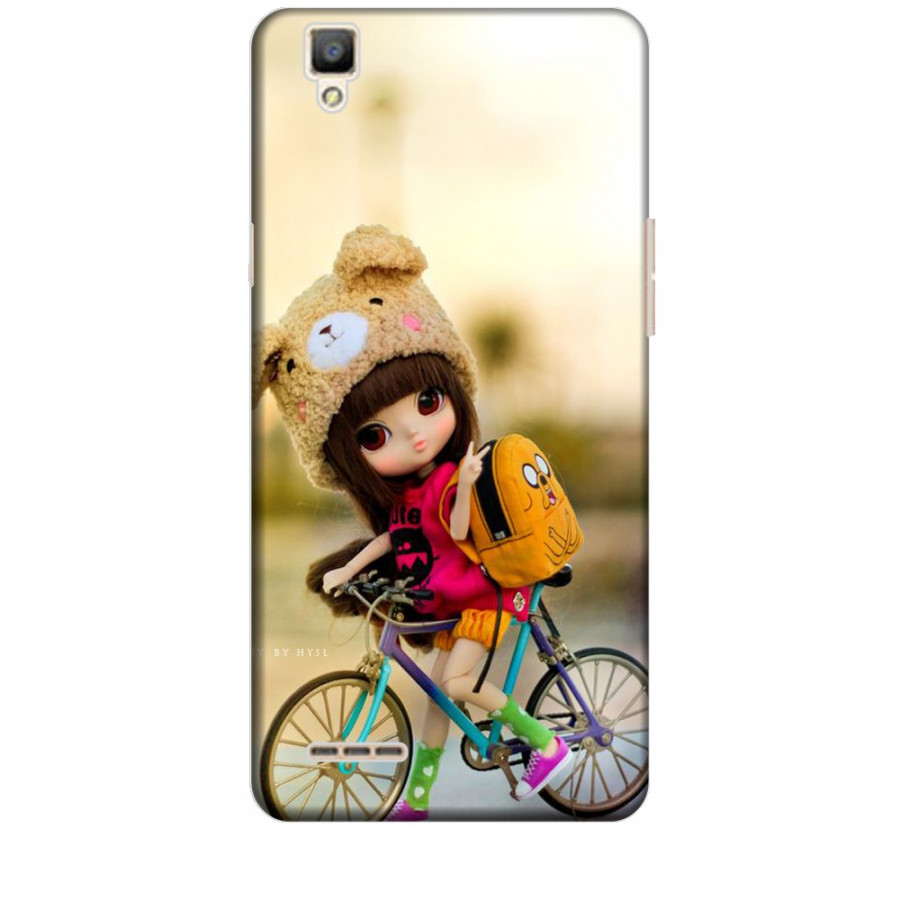 Ốp lưng dành cho điện thoại OPPO F1 Baby anh Bicycle Mẫu 2