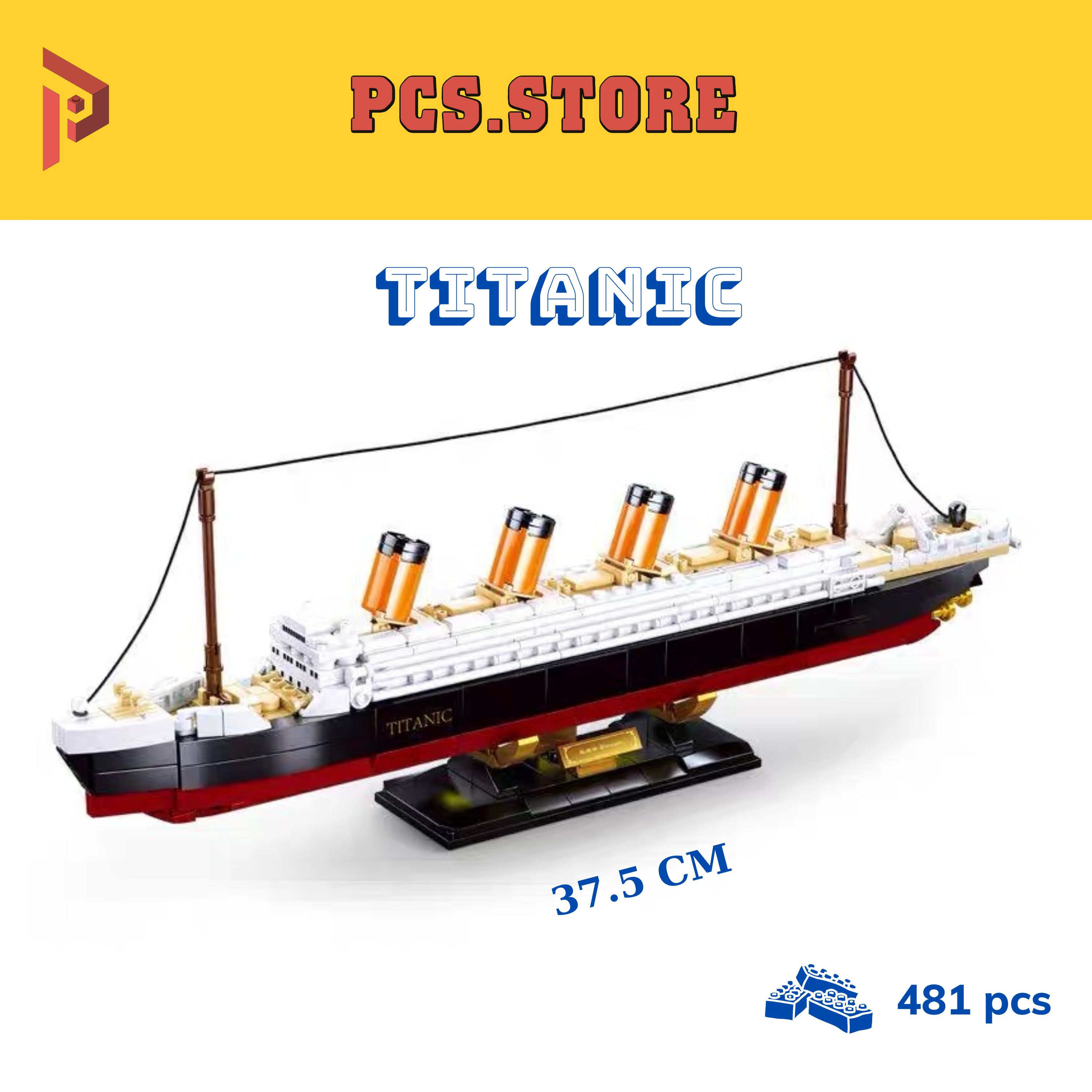 Đồ Chơi Lắp Ráp Mô Hình Tàu Titanic - PCS STORE