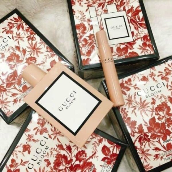 Bộ Nước Hoa Nữ Gift Set Gucci Bloom 2pcs (EDP 100ml &amp; EDP 10ml)