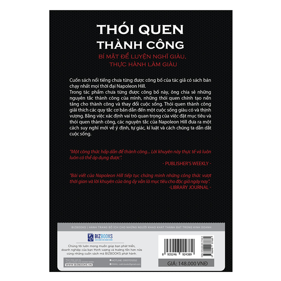 Thói Quen Thành Công - Bí Mật Để Luyện Nghĩ Giàu Thực Hành Làm Giàu